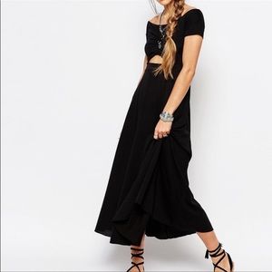 Free People dance with me midi cutout dress. Size XS